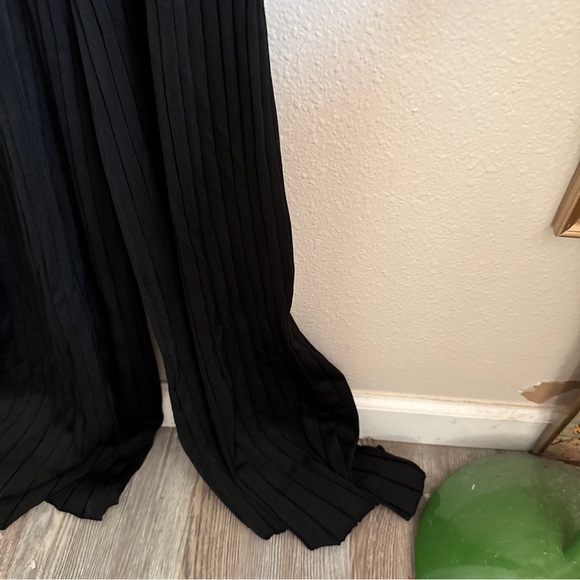 ALC Holden Plunge Neck Ribbed Knit Jumpsuit S - Picture 4 of 7